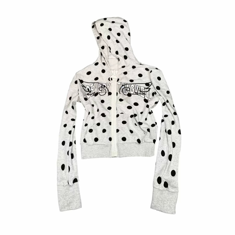 Street Fashion Zip Up Hoodie - moda uliczna, amerykański retro styl, popularny