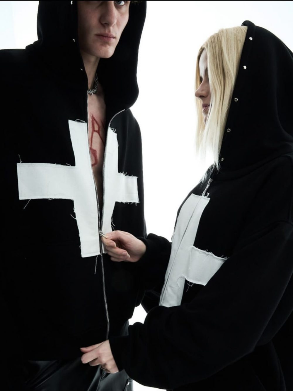 Street Fashion Zip Up Hoodie - Bluza z kapturem na zamek 2026
