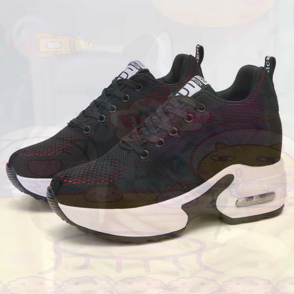 Street Fashion Name - Czerwony Rozmiar 36 Buty Kobieta Tenis