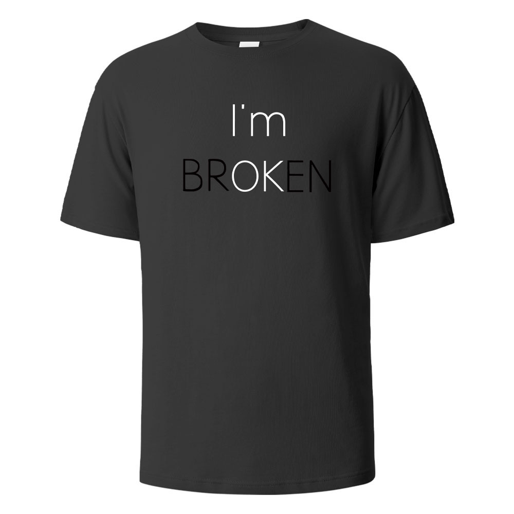 Street Fashion Asian Men - Rozmiar azjatycki I Am Broken I