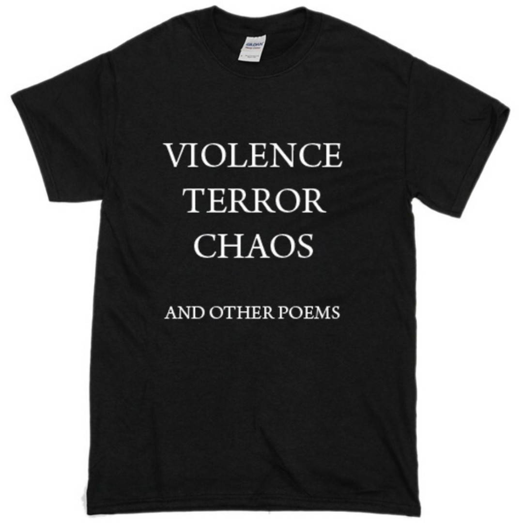 Przemoc Terror Chaos i inne wi – Street Style Fashion Quotes recenzja i cena