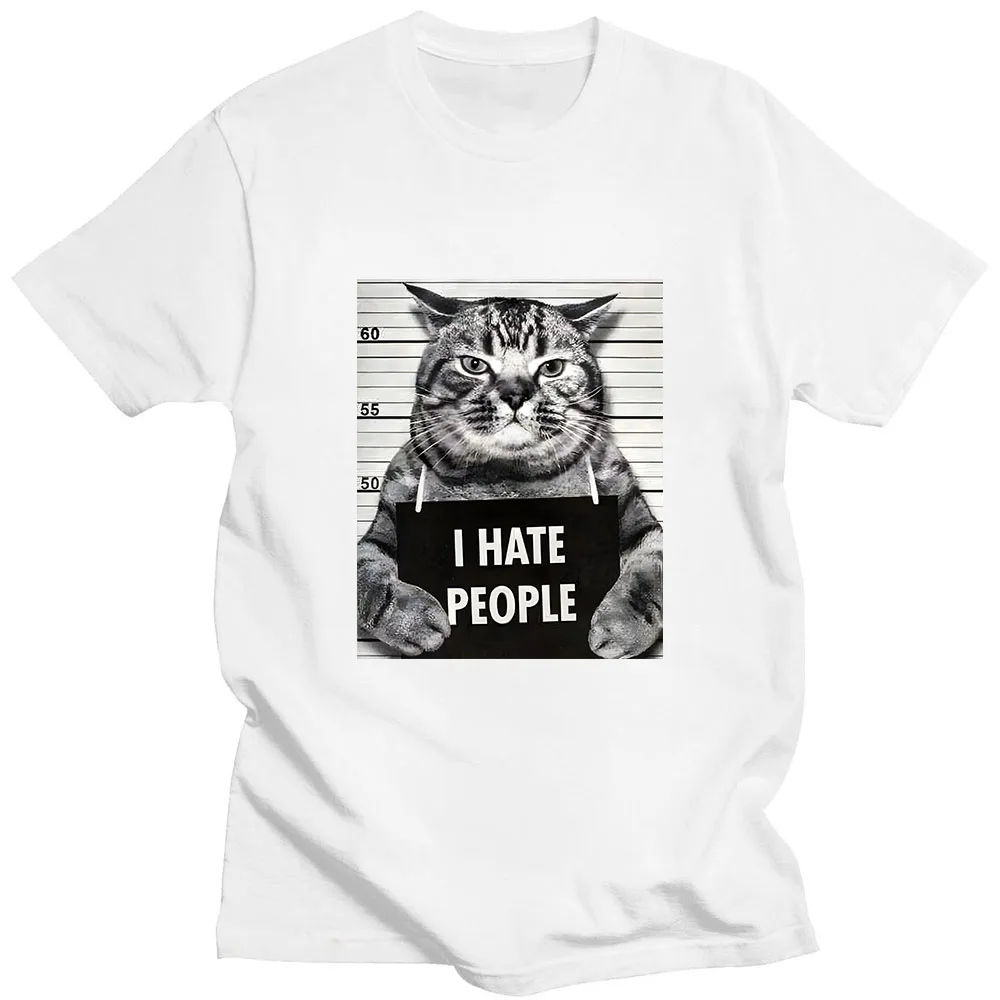 Koszulka z nadrukiem I Meow, a – Street Fashion Asian Men recenzja i cena