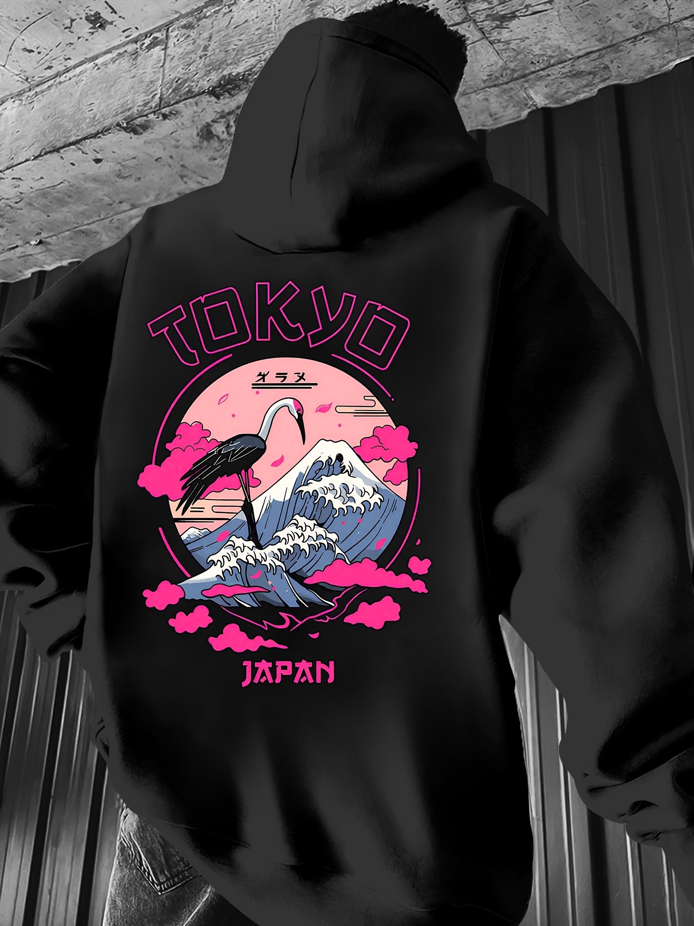 Męska bluza z kapturem z nadru – Street Fashion In Tokyo recenzja i cena