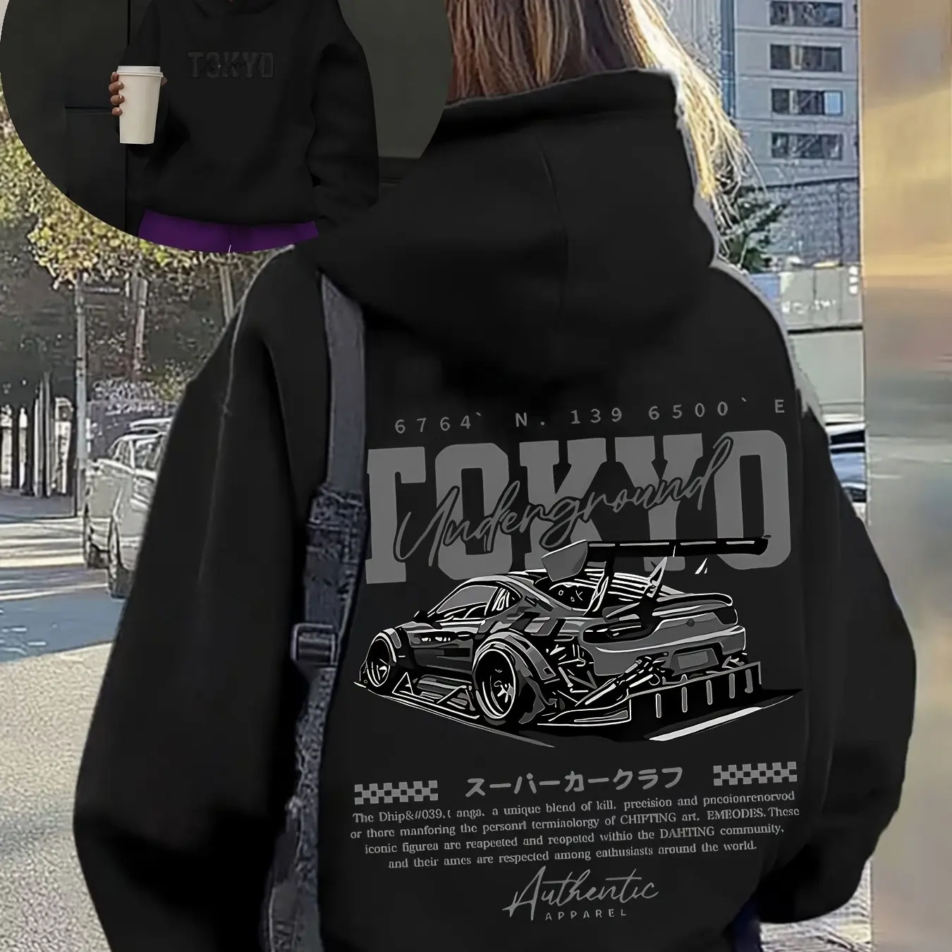 Męska bluza streetwearowa z ka – Street Fashion In Tokyo recenzja i cena