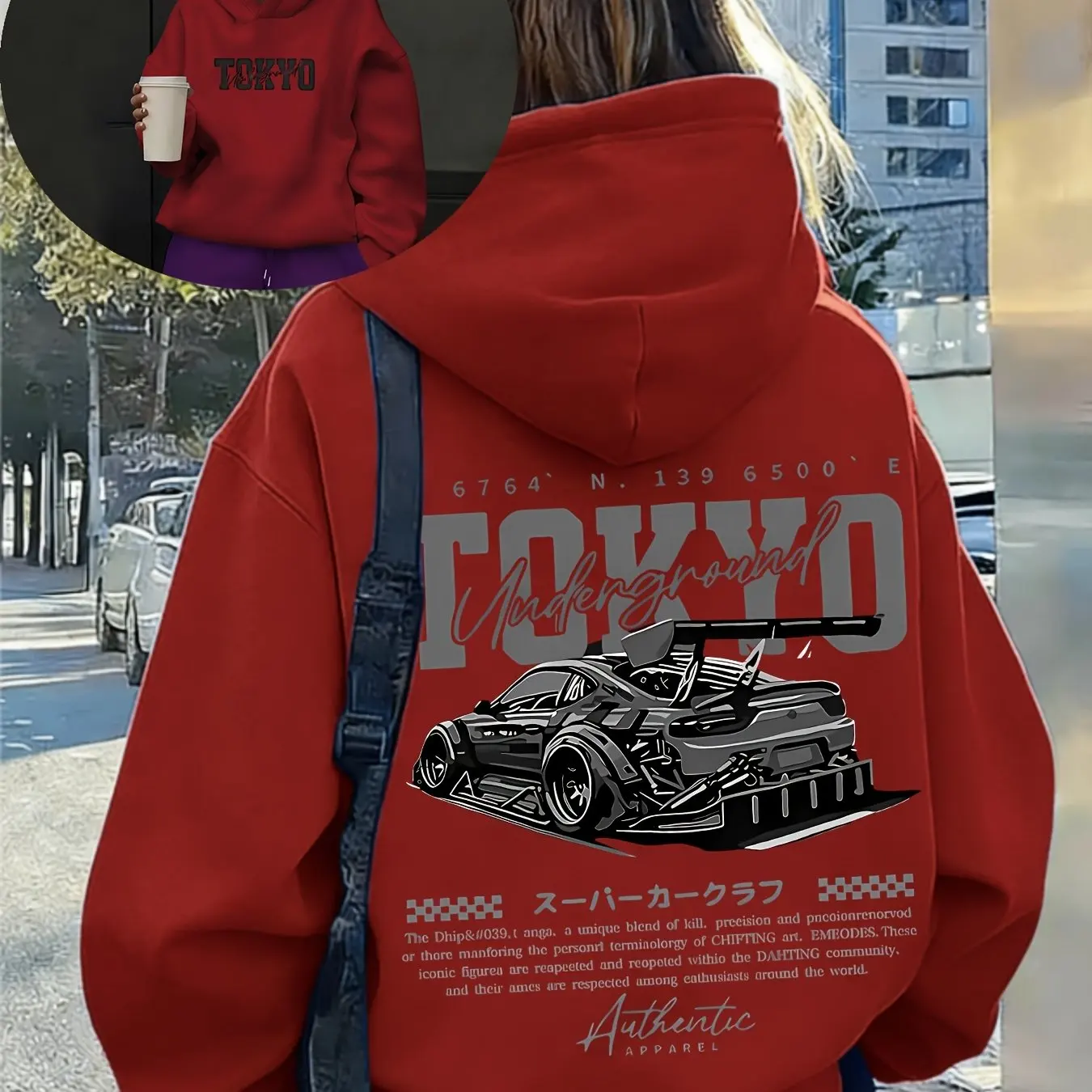 Męska bluza streetwearowa z ka – Street Fashion In Tokyo recenzja i cena